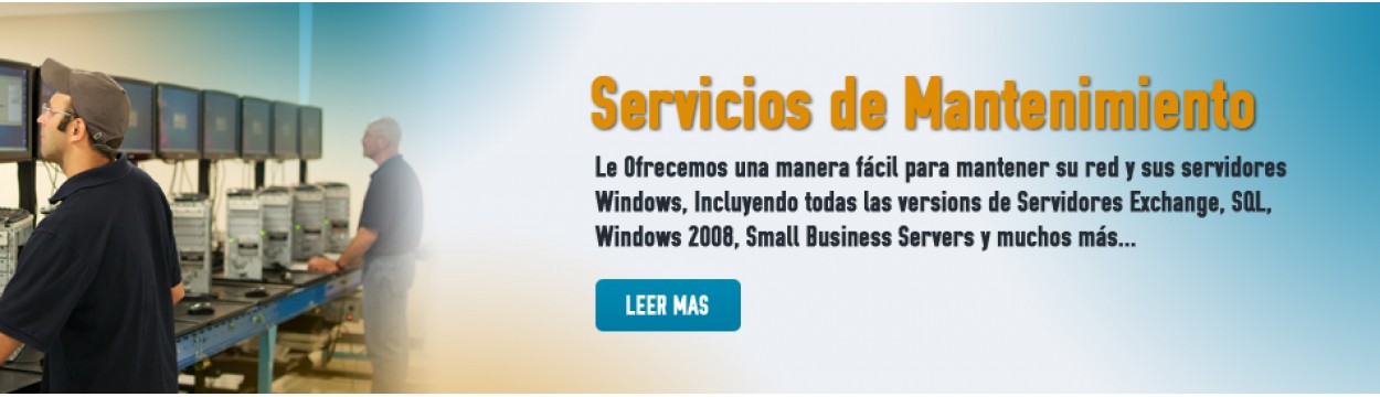 Servicios de Mantenimiento